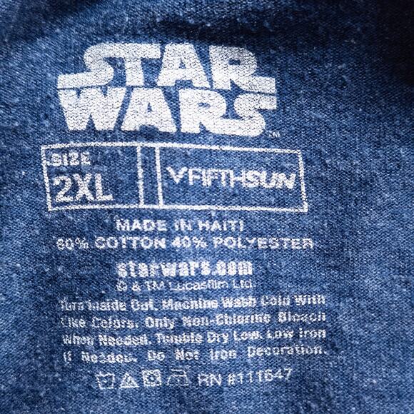 Star Wars Men’s Graphic T-Shirt Sci-Fi Streetwear Retro Y2K Altstyle Size 2XL - Picture 6 of 6